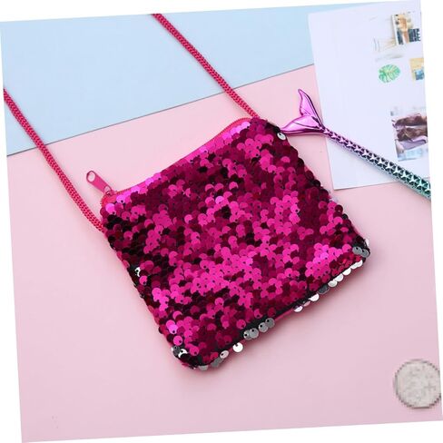 BESPORTBLE 3Pcs Sequins Coin Purse Fashion Square Bag Small Change Pouch for Boys for Jewelry Coins Keys Candy Storage in Saudi Arabia