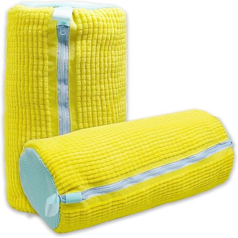 حقيبة غسيل الأحذية (عبوة من قطعتين) - مجموعة أدوات تنظيف أحذية التنس الرياضية قابلة لإعادة الاستخدام مع رفوف تجفيف، تنظيف سريع للعائلات المشغولة in Kuwait