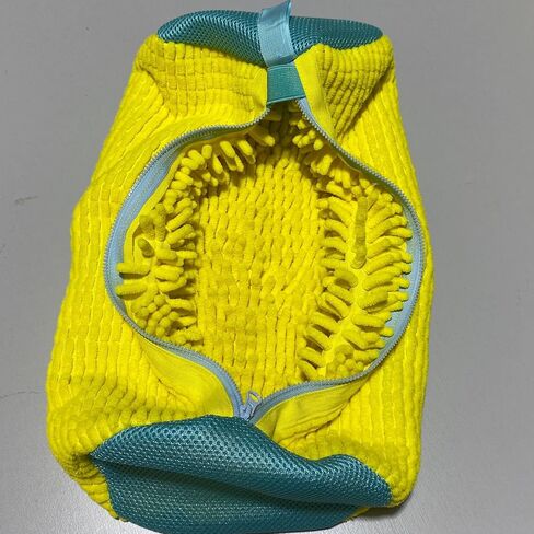 حقيبة غسيل الأحذية (عبوة من قطعتين) - مجموعة أدوات تنظيف أحذية التنس الرياضية قابلة لإعادة الاستخدام مع رفوف تجفيف، تنظيف سريع للعائلات المشغولة in Kuwait