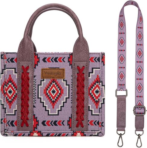 Wrangler Mini Tote Bag Small Top Handle Bag Ladies Woven Satchel Handbag in Saudi Arabia