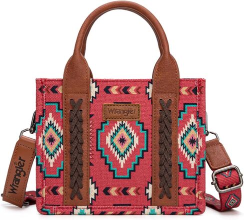 Wrangler Mini Tote Bag Small Top Handle Bag Ladies Woven Satchel Handbag in Saudi Arabia