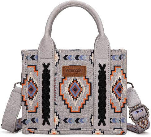 Wrangler Mini Tote Bag Small Top Handle Bag Ladies Woven Satchel Handbag in Saudi Arabia