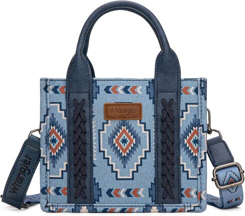Wrangler Mini Tote Bag Small Top Handle Bag Ladies Woven Satchel Handbag in Saudi Arabia