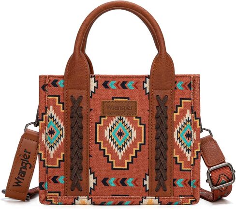 Wrangler Mini Tote Bag Small Top Handle Bag Ladies Woven Satchel Handbag in Saudi Arabia