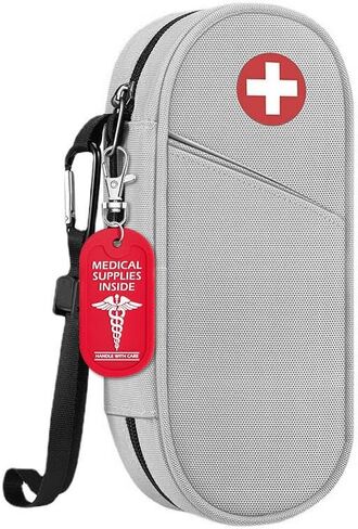 YULEAXIE Medical Alert Tag, 2-Packs Waterproof Luggage ID Tags for Medical Equipment, Bags, Travel Gear - Bright Design for Easy Identification in Saudi Arabia