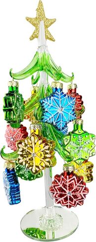 Red Carpet Studios Miniature Evergreen Glass Tree in Saudi Arabia