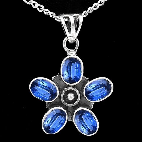 Natural Multi Stone Oval Shape 925 Silver Pendant Jewelry DGP1013 P-1024 in Saudi Arabia