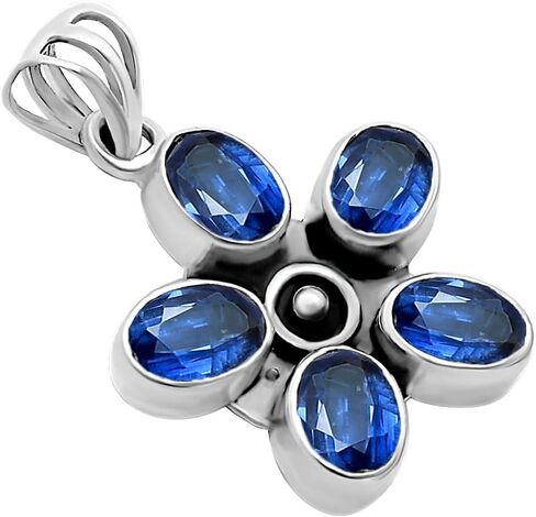 Natural Multi Stone Oval Shape 925 Silver Pendant Jewelry DGP1013 P-1024 in Saudi Arabia
