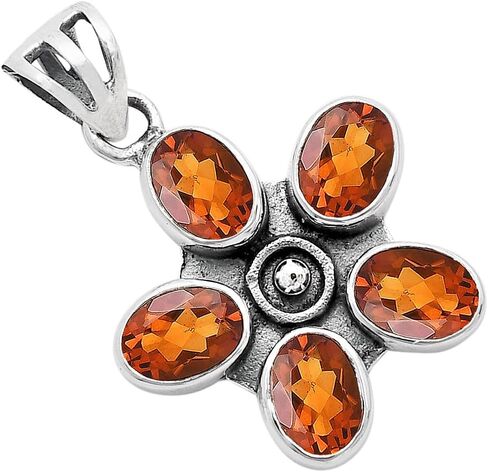 Natural Multi Stone Oval Shape 925 Silver Pendant Jewelry DGP1013 P-1024 in Saudi Arabia