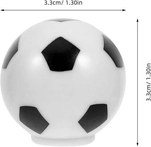 Luxshiny 8pcs Soccer Ball Drawer Knobs Pulls for Cabinets and Drawers, Small Football-Themed Cabinet Hardware, Friendly Handles for ’ Room Wardrobe and Dresser in Kuwait