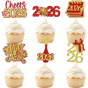 ندفة الثلج كب كيك القبعات العالية 24pcs الوردي والفضي بريق الشتاء العجائب كعكة الزينة المجمدة موضوع كب كيك يختار الشتاء عيد ميلاد السنة الجديدة عيد الميلاد حزب تفضل in Kuwait