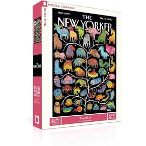 New York Puzzle Company - New Yorker Vegetable Garden - 1000 Piece Jigsaw Puzzle for Family Game Nights by Ilonka Karasz in Kuwait