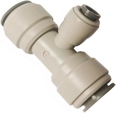 MALIDA Push to Connect Fitting Straight Union Quick Connector, 1/2" to 1/4" O.D. tube water line Fitting for Water Filtration Filter Purifiers RO Systems,10pcs. in Saudi Arabia