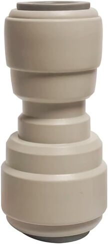MALIDA Push to Connect Fitting Straight Union Quick Connector, 1/2" to 1/4" O.D. tube water line Fitting for Water Filtration Filter Purifiers RO Systems,10pcs. in Saudi Arabia