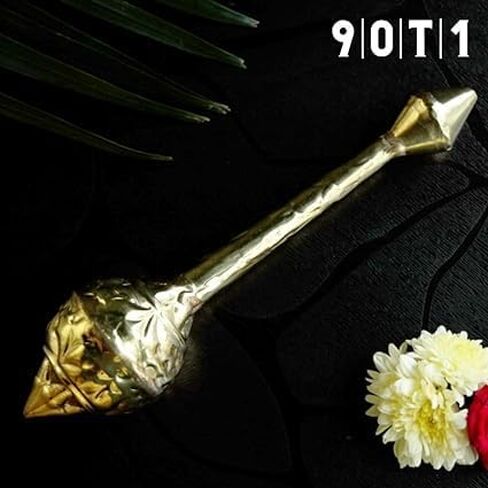 هانومان جادا نحاس لبوجا اكتشف جادا هانومان جي القوي في النحاس للتفاني والعبادة هانومان جي جادا التفاني والقوة مع هانومان جي جادا في النحاس جادا لبوجا (8.5 بوصة) in Kuwait