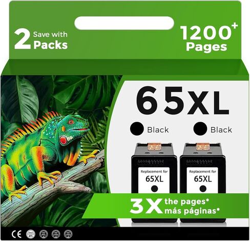 63XL Ink Cartridge Compatible for HP Ink 63 XL Black Color Combo 4650 3830 in Saudi Arabia