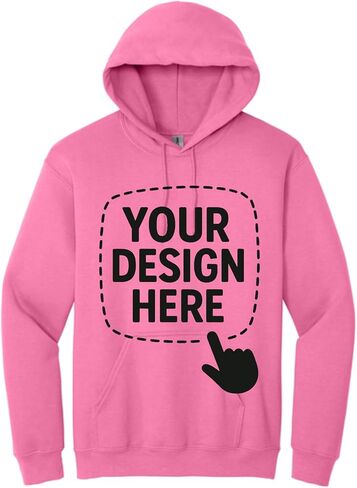 Custom Hoodie - Design Your Own Personalized Hoodie, Custom Hoodies Text, Logo, Photo, Personalized Gifts for Men & Women in Saudi Arabia