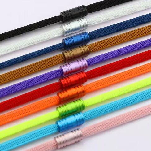 3 Pair Elastic No Tie Shoelaces for Adults Kids - Stretchy Laces for Running Walking Sneakers Tennis Shoes in Saudi Arabia