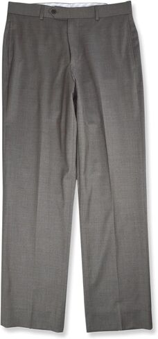 Brooks Brothers Mens Madison Traditional Fit Flat Front Reda Wool Blend Pants, in Saudi Arabia