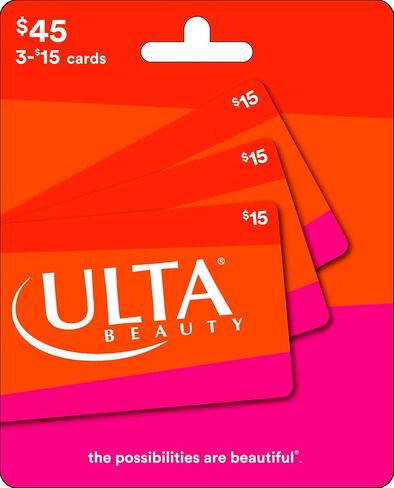 Ulta Beauty Gift Card, Multipack of 3 in Saudi Arabia
