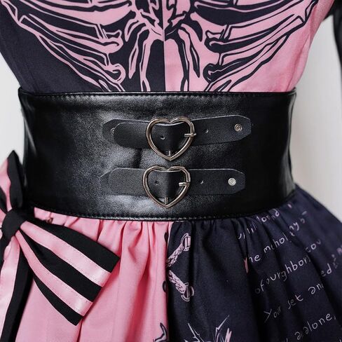 فستان ZZEQYG للسيدات على الطراز القوطي لوليتا Steampunk Vampire Dress Halloween femboy in Kuwait