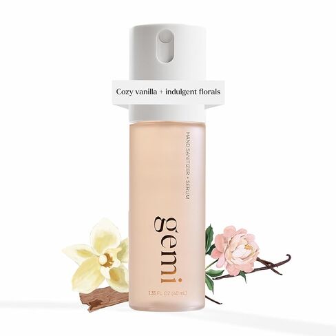 معقم اليدين + المصل ™ | الجنة | تركيبة K-Beauty المرطبة مع كينتيللا وفيتامين ب5 والشاي الأخضر | يقتل 99.9% من الجراثيم | رائحة زهور العنبر مع الفانيليا والفاوانيا | 650 بخاخ in Kuwait