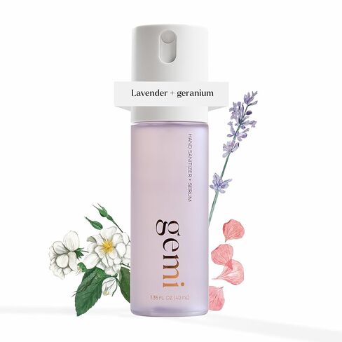 معقم اليدين + المصل ™ | الجنة | تركيبة K-Beauty المرطبة مع كينتيللا وفيتامين ب5 والشاي الأخضر | يقتل 99.9% من الجراثيم | رائحة زهور العنبر مع الفانيليا والفاوانيا | 650 بخاخ in Kuwait