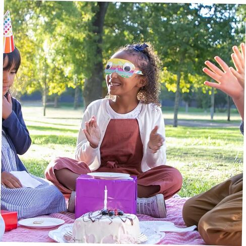 SUPVOX 2pcs Paper Eye Masks for Boys and Girls Birthday Party Games Fun Pinata Supplies for Boy Girl Celebrations Lightweight and Eye-catching Design in Kuwait