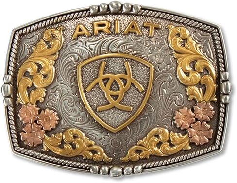لفافة درع عتيقة للبالغين من الجنسين من ARIAT ومشبك زهرة نحاسي in Kuwait