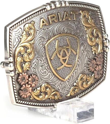 لفافة درع عتيقة للبالغين من الجنسين من ARIAT ومشبك زهرة نحاسي in Kuwait