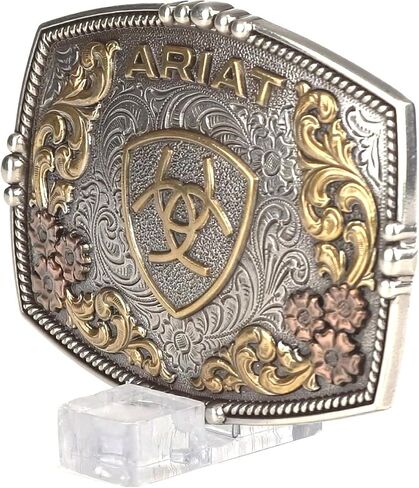 لفافة درع عتيقة للبالغين من الجنسين من ARIAT ومشبك زهرة نحاسي in Kuwait