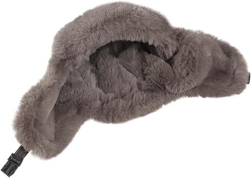 Ibluelover الصياد قبعة الدافئة الروسية Ushanka جندي قبعة فو الفراء إيرفلابس الصيد القبعات مقاوم للماء الشتاء التزلج الإسكيمو قبعة in Kuwait