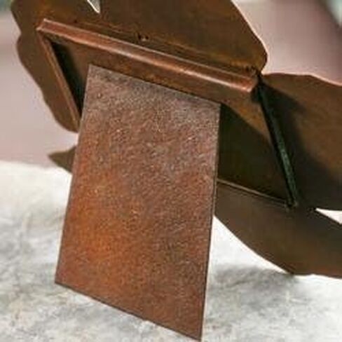 Factory Direct Craft Set of 2 Rustic Autumn Leaf Shape Photo Frames for Pictures or Table Numbers in Saudi Arabia
