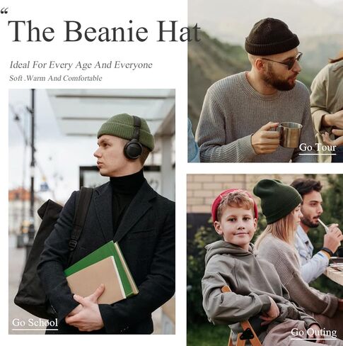 Bulk Custom Beanie - Personalized Beanie Aldult Custom Logo Beanies Personalized Winter Hat Warm Customized Beanies in Saudi Arabia