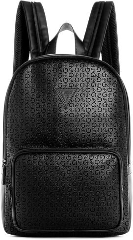 GUESS Mens Warner Backpack, Ground Coffee Brown in Saudi Arabia