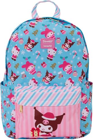 Loungefly Sanrio: Kuromi and Friends Holiday Full Size Backpack, Amazon Exclusive in Saudi Arabia