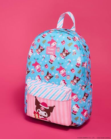 Loungefly Sanrio: Kuromi and Friends Holiday Full Size Backpack, Amazon Exclusive in Saudi Arabia