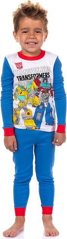 INTIMO Transformers Todder Boys' Bumble Bee and Optimus Prime 2-Piece Tight-Fit Pajama Set in Saudi Arabia