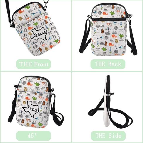 هدايا CHOORO تكساس تحت عنوان تكساس كانتري هدية حفلة توديع العزوبية حقيبة كتف ولاية تكساس هدية الترحيب بالمنزل الجديد in Kuwait