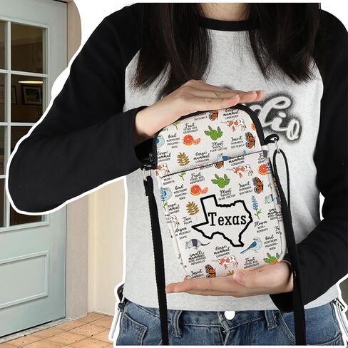 هدايا CHOORO تكساس تحت عنوان تكساس كانتري هدية حفلة توديع العزوبية حقيبة كتف ولاية تكساس هدية الترحيب بالمنزل الجديد in Kuwait
