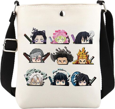 VAMSII Anime Themed Gift حقيبة كروس مستوحاة من الرسوم المتحركة Animes Merch in Saudi Arabia