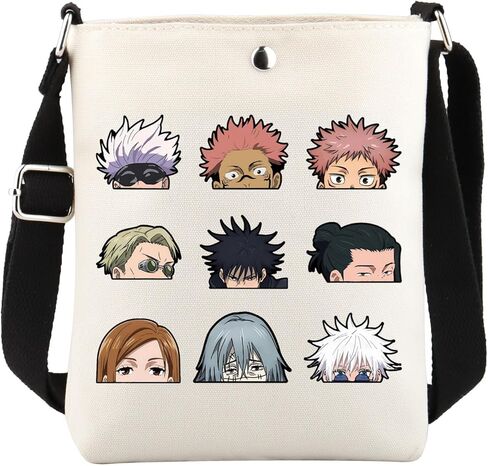 VAMSII Anime Themed Gift حقيبة كروس مستوحاة من الرسوم المتحركة Animes Merch in Saudi Arabia