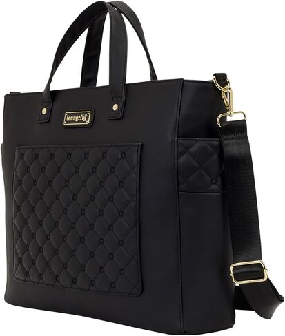 Loungefly The Mo Black Convertible Backpack and Tote Crossbody Pin Trader Bag in Saudi Arabia