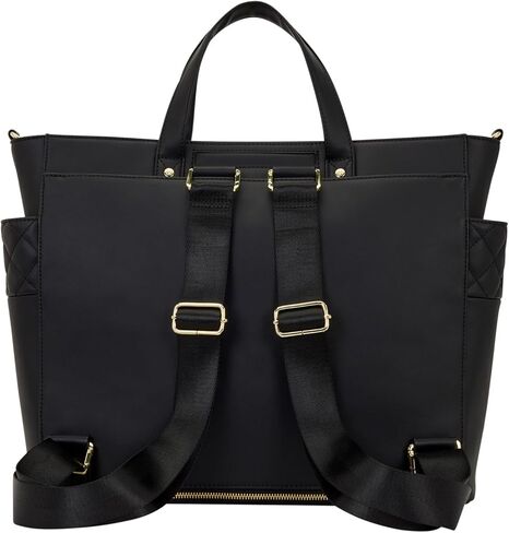 Loungefly The Mo Black Convertible Backpack and Tote Crossbody Pin Trader Bag in Saudi Arabia