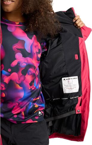 Burton Kids' Spindal 2L Jacket – Azalea Pink, S in Saudi Arabia