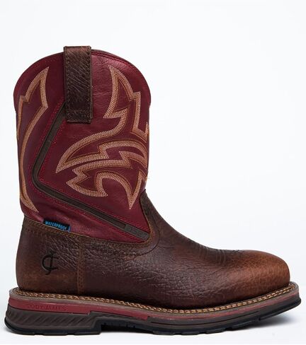 Cody James Men's 11" Ase7 Disruptor Waterproof Western Work Boot Nano - BCJSP20W14 10 EE US in Saudi Arabia