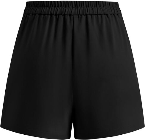 KIRUNDO Shorts for Women Dressy Casual 2026 Summer Elastic High Waisted Wide Leg Suit Tailored Business Work Shorts Pockets in Saudi Arabia
