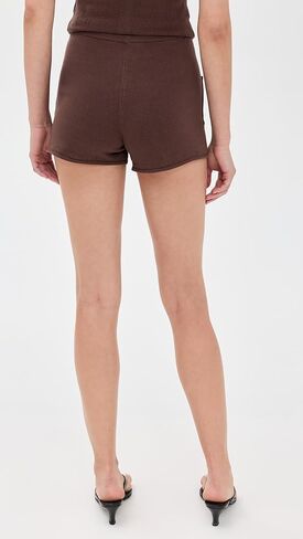 Peachy Den Women's Marie Knit Shorts in Saudi Arabia