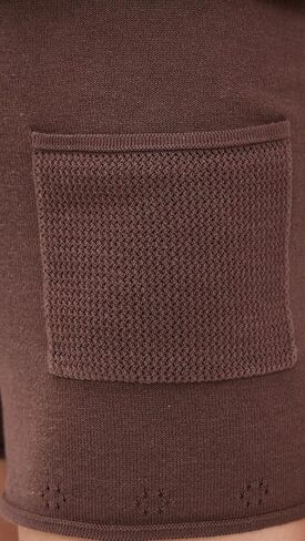 Peachy Den Women's Marie Knit Shorts in Saudi Arabia