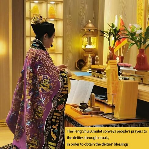 RCWG Chinese Feng Shui Amulet, House Guarding Talisman, Home/Office Desktop Decoration, Attract Positive Energy, Health, Good Lucky. Chinese Talisman for Home Defense Against Evil Forces in Kuwait